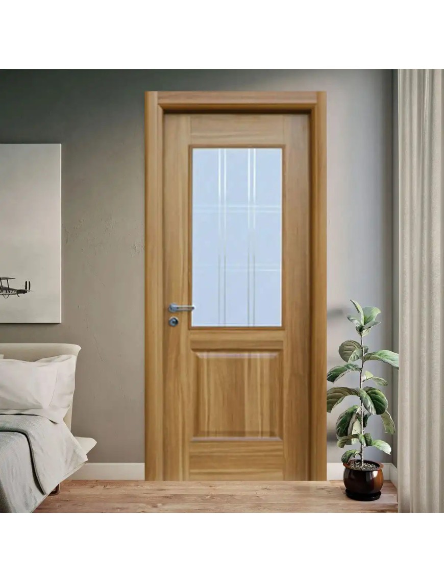 Camlı Laminat Kapı