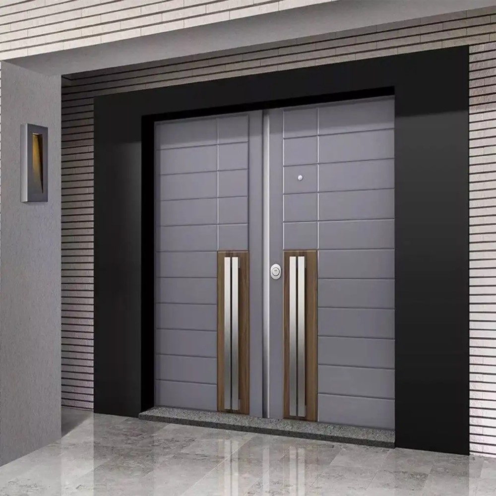 Hx Villa Kapısı Gümüş